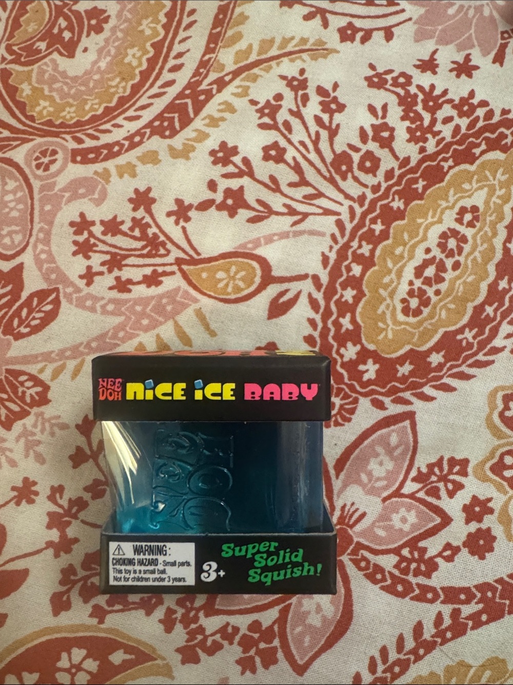Nice Ice Baby Super Solid Squish! Blue Kids Learning Toy by Nee Doh